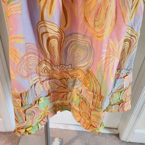 Farm Rio Anthropilogie Small Dress - Picture 2 of 6